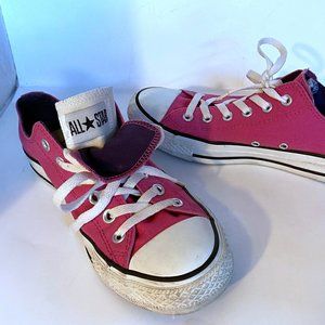 CONVERSE All Star Double Tongue Ox Pink Sneakers